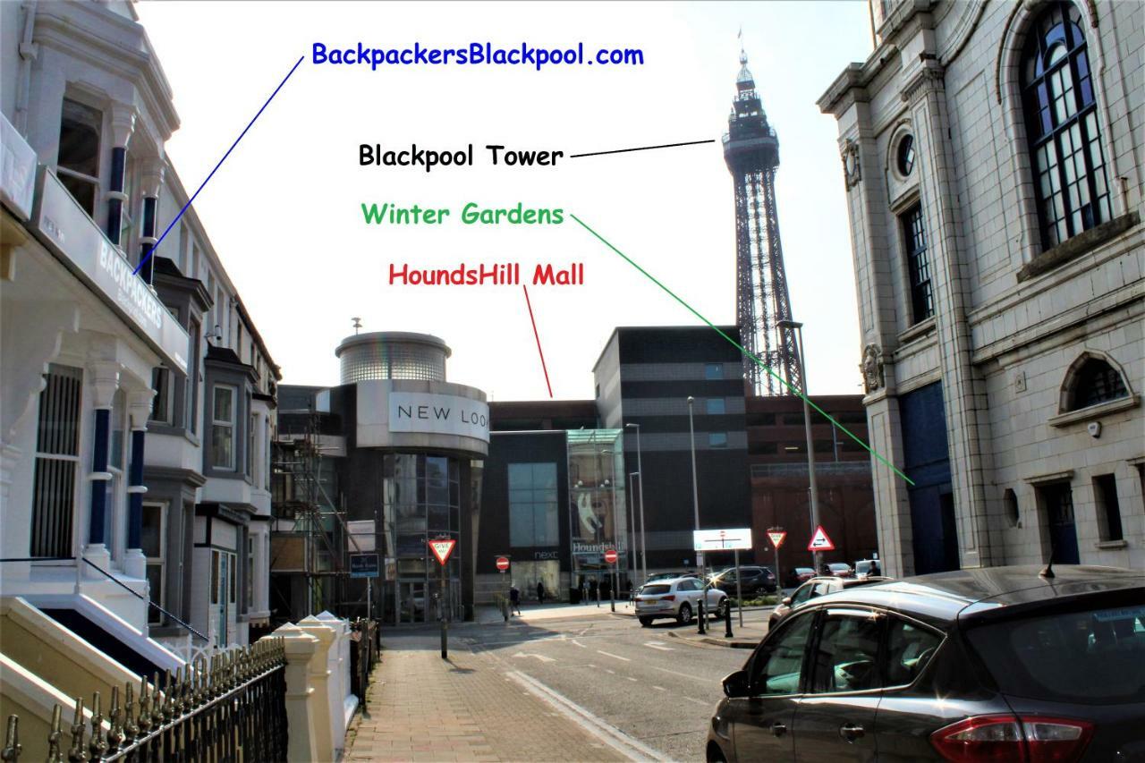 Backpackers Blackpool Hotel & Suites Eksteriør bilde